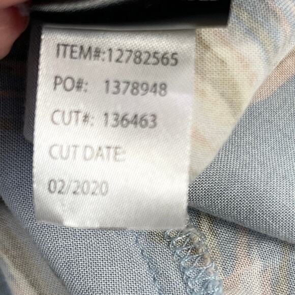 Torrid Challis Shirred Dress Womens Medium Cottagecore Beachy Feminine Flirty - Picture 10 of 11